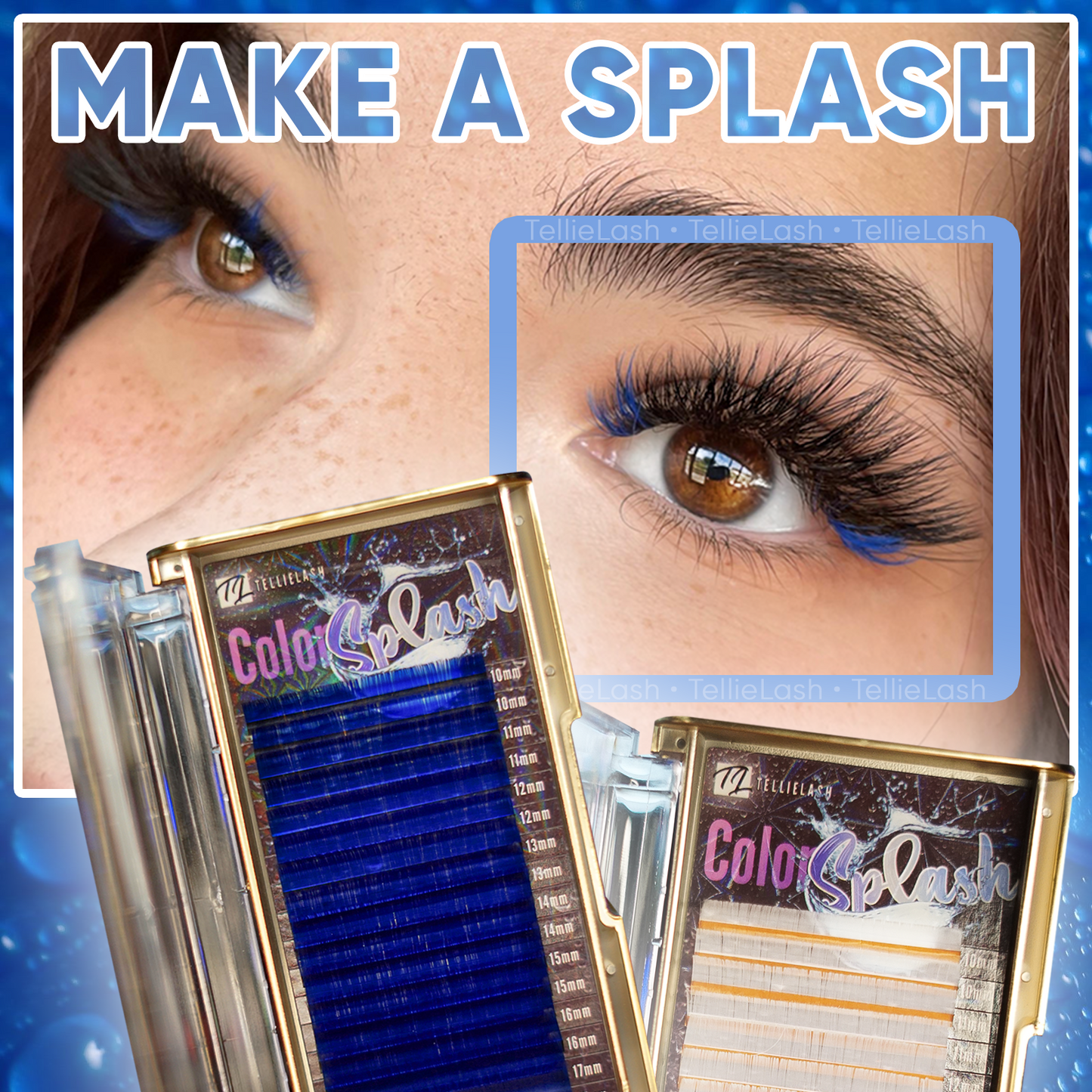 Color Splash Eyelash Extensions
