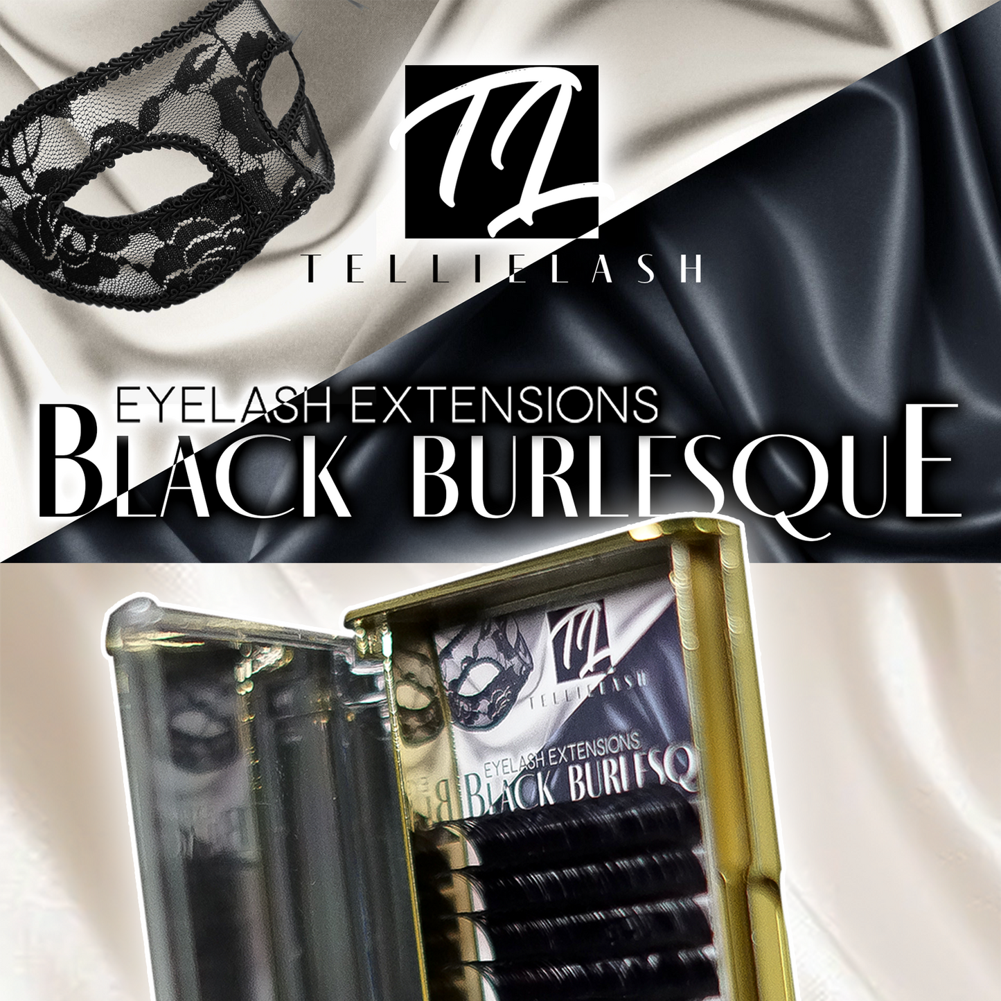 BLACK BURLESQUE VOLUME  CC Curl Volume Lashes